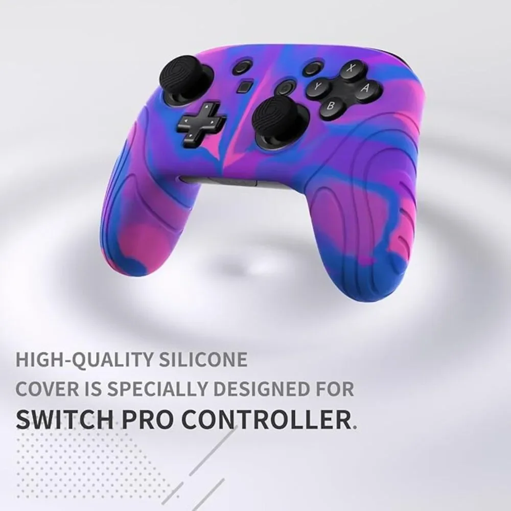 Samurai Edition Silicone Protective Case Nintendo Switch Pro with Thumb Grips